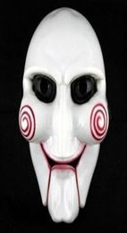 Masque de masque drôle masque halloween masque intéressant cosplay Cosplay Billy Jigsaw Saw Puppet Masquerade Costume Prop Creative Diy333K5158325