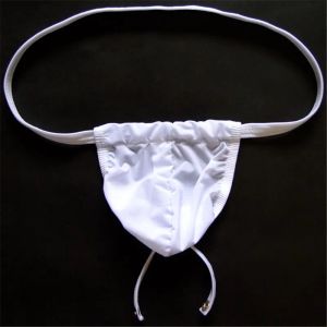 Men de drague Strings Strings Underwear Penis Ring Sexy Nimation Convexe Sac Panties érotique T-Back Gay 8 Couleurs