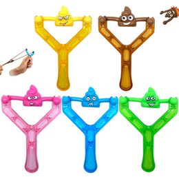 Grappige kak Ejectie speelgoed Slingshot Fake Poep Antistress Gadget Aldult Vent Novely Children's Adult Toy Children Sticky Stool Toy 1669