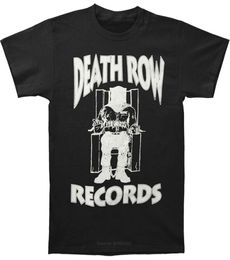 T-shirt drôle Men Novely Tshirt Death Row Row Records White Tshirt Coton Tshirt Men Summer Fashion Tshirt Euro Taille 2204296932301