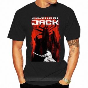 T-shirts drôles Carto hommes Samurai Jack et Aku Distred Sides T-shirt graphique fi t-shirt hommes marque cott teeshirt G7ep #