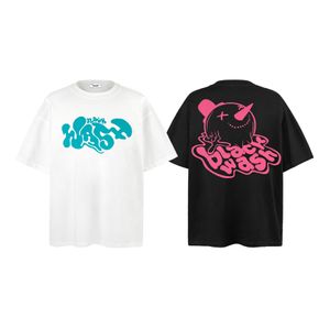 Camisetas divertidas Harajuku Cartoon Snowman de nieve Impresión gráfica Tshirt Loose Streetwear Hip Hop Fashion 2024 Tops casual de manga corta