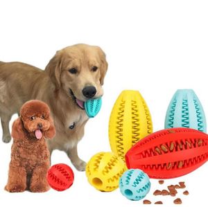 Grappige speelgoed tanden reinigen bal voedsel dispenser huisdieren natuurlijke rubber tandheelkundige kauwen speelgoed voor huisdier gezondheidszorg SN5279