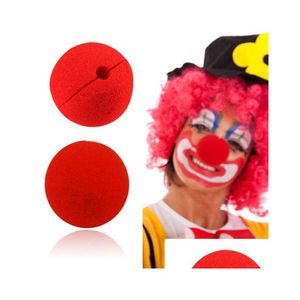 Grappig speelgoed 100 stcs/lot decoratie spons bal rode clown magische neus voor Halloween maskerade drop levering geschenken nieuwheid gag dhocp