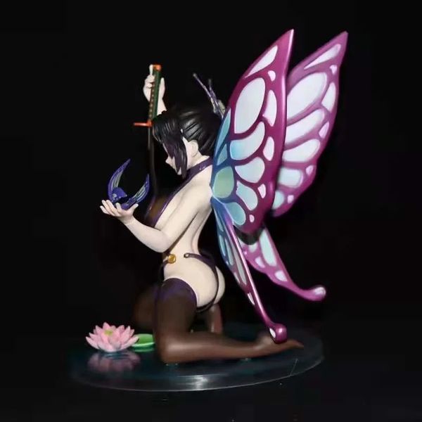 Jouets drôles Anime démon Slayer Kimetsu no Yaiba Kocho Shinobu PVC figurine japonais Anime Figure modèle jouets poupée cadeau