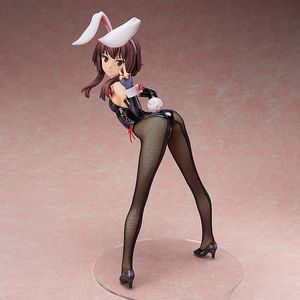 Grappig speelgoed dat Konosuba Gods bevrijdt, zegent deze prachtige wereld! Megumin Bunny Ver. PVC -actiefiguur anime figuur modelspeelgoed