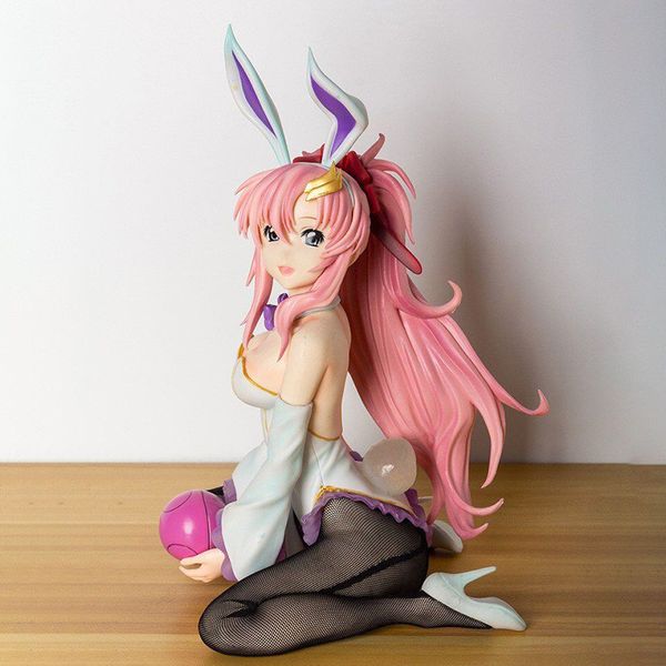 Juguetes divertidos FREEing Mobile Suit SEED Lacus Clyne Bunny Girl B-style 1/4 escala PVC figura de acción Anime figura Sexy modelo muñeca de juguete