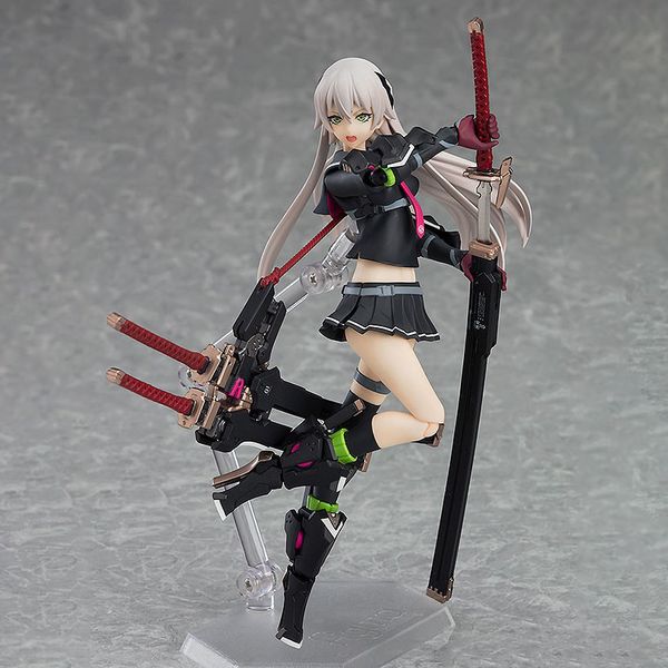 Giocattoli divertenti Ragazze delle scuole superiori pesantemente armate figma Shi Ichi Action PVC Figure Figma giapponese # 396 Anime Figure Model Toy Collectio