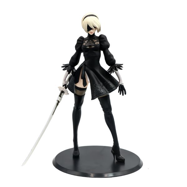 Jouets drôles Nier Automata 2B YoRHa No 2 Type B PVC figurine japonaise Anime Figure modèle jouets Collection poupée cadeau