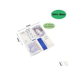 Grappig speelgoed feestreplica ons nep geld kinderen spelen speelgoed of familiespel papier kopie banknoot 100pcs pack oefenen tellen film prop 20 dh1kf