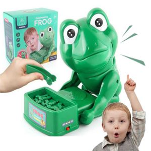 Toys drôle voler des insectes grenouille mordant trick toys grenouilles grenouilles jeux interactifs et amusants