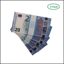 Jouets drôles en gros Prop argent copie jouet Euros fête réaliste faux billets de banque britanniques papier semblant double face livraison directe 2022 jouets Dh9E5DGHEH83J