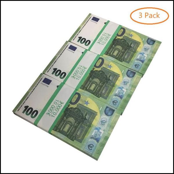 Jouets drôles en gros Prop argent copie jouet Euros fête réaliste faux billets de banque britanniques papier semblant double face livraison directe 2022 jouets Dh9E5DGHEUV5V