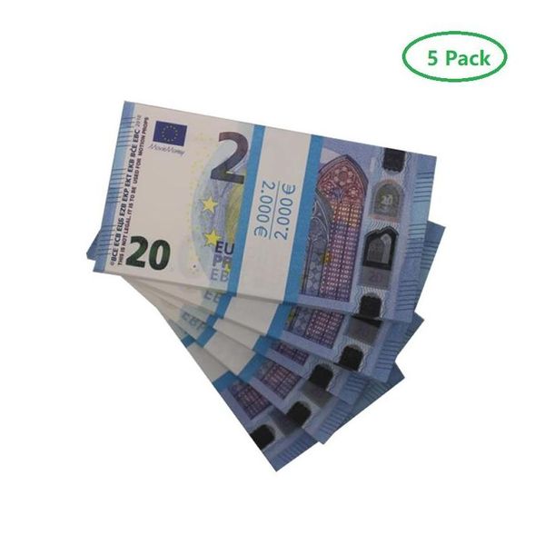 Jouets drôles en gros de qualité supérieure Prop Euro 10 20 50 100 copie de faux billets Billet de film argent qui semble réel Faux Euros Play Collectio Dh6Zg3KNP