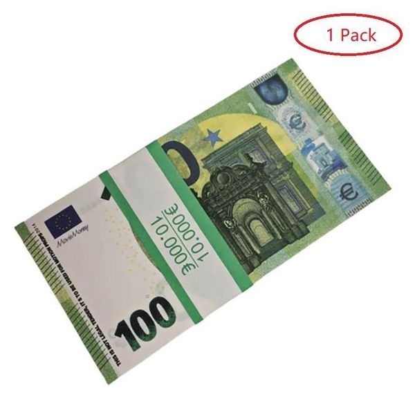 Jouets drôles en gros de qualité supérieure Prop Euro 10 20 50 100 copie de faux billets Billet de film argent qui semble réel Faux Euros Play Collectio Dhm9SBX9R3THR