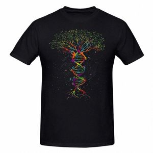 drôle Tree Of Life DNA Geek T-shirts Graphique Cott Streetwear Manches courtes Cadeaux d'anniversaire Style d'été T-shirt Vêtements pour hommes u3ep #