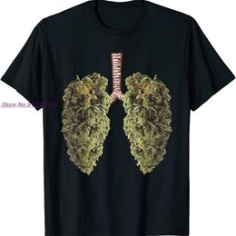 T-Shirt drôle de bourgeon de poumon de mauvaises herbes-T-Shirt de poumon de THC T-Shirt haut étudiant T-shirts T-shirts en coton imprimés 220708