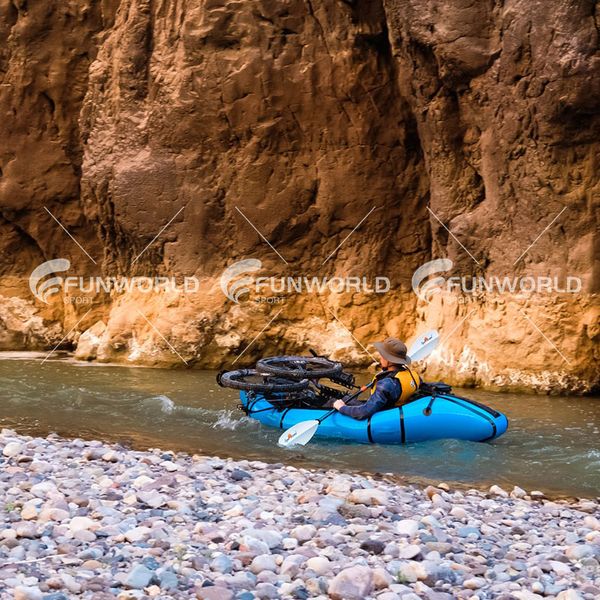 Funworld Professional Frontier Packraft Fabrication pas cher TPU Packraft Kayak Rafting Pack Raft Radeau Packraft