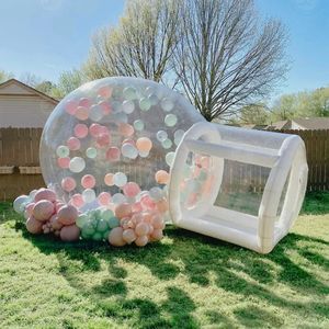 Tente dôme Igloo tente gonflable de luxe à bulles Lodge location de fête maison de ballon à bulles 1003