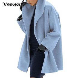 Manteau polaire à col châle pour femmes, élégant mélange de fourrure, manches longues, vestes d'extérieur, couleur unie, Streetwear, 2021