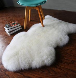 Fourrure artificielle de mouton de mouton poilu pour le salon tapis de chambre
