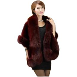 Pelinco Cape entero Mink Fur Coat For Women Fox Fur Fur Haining FUR Capa de piel