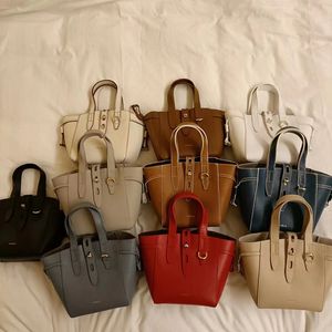 Furlas Net Tote Mini Toni Perla Tas Generfd Leer Suede Handtas Crossbody Hasp Sluiting Italië Merk Furlla Dames Totes Schoudertassen