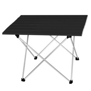 Mobilier Bureau en alliage d'aluminium Meubles ultralégers portables Table de camping pliante Bureau de dîner extérieur pliable Mobilier d'extérieur intérieur