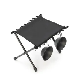 Mobilier camping tabouret tactique extérieur en aluminium léger en aluminium pêcheur de pêche camping bbq plié de pêche pliant nouveau nouveau