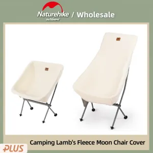 Fournishing NatureHike camping portable confortable couverture de chaise d'agneau en cachemire adapté à la peau couverte de chaise chaude extérieure facile à enlever et à laver