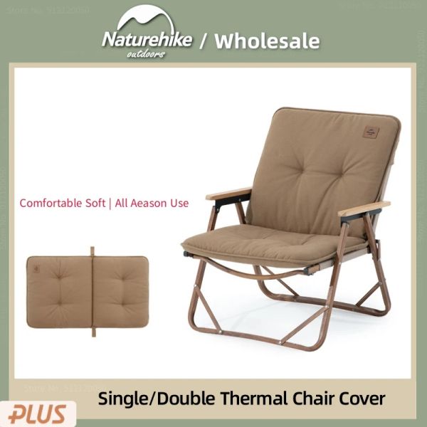 Mobilier Naturehike nouvelle housse de chaise de Camping en plein air simple Double Relaxation garder au chaud housse de chaise maison confortable coussin de canapé chauffant