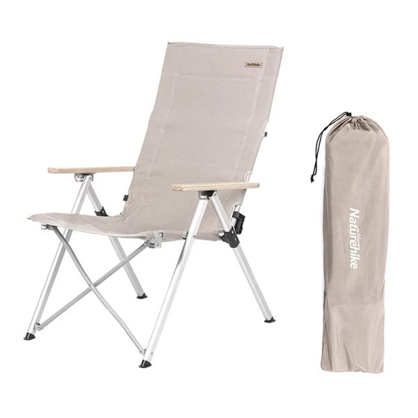 Fournishing NatureHike extérieur chaise pliante en aluminium ALLIAGE PORTABLE ALIMENTABLE CAMPING DE CAMPIN