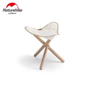 Mobilier Naturehike – chaise triangulaire pliante d'extérieur en bois massif