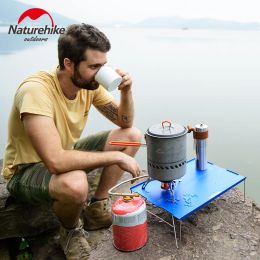 Fournishing NatureHike Outdoor Outdoor Aluminium Table en alliage Super Light Portable Pliage Table Moulonnaire Camping Mini Table