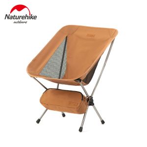 Fournishing NatureHike Outdoor Portable 878g Chaise pliante Aluminium Bracket en alliage 120kg Poueurs Poids Camping Randonnée Élargie
