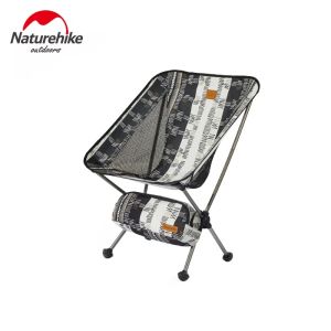 Fournishing NatureHike Outdoor Portable Fishing Tools Chair Travel Ultralight pliing chaise haute charge de camping chaise plage de randonnée de randonnée de randonnée