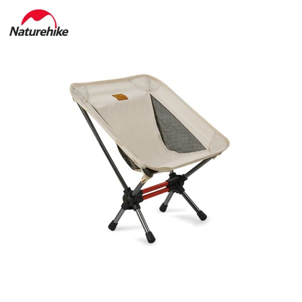 Muebles NatureHike al aire libre silla plegable portátil de aleación de aluminio de 120 kg con peso para acampar senderismo silla ensanchada