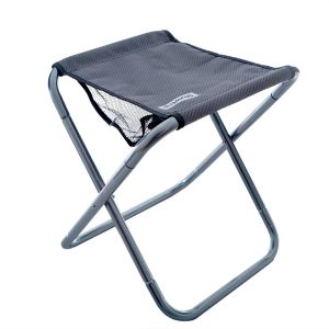 Méminaisons en aluminium extérieur tabouret pliant de pêche portable tabouret de camping chaise de plage