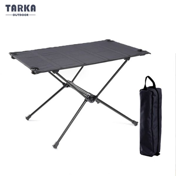Mobilier TARKA Table pliante de Camping légère, tissu Oxford, bureau touristique, barbecue, Table de pique-nique, bureau de randonnée Portable, équipement de plein air