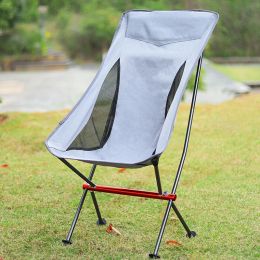 Meubels Ultralichte campingstoel Draagbare rugzak Visstoel Afneembare klapstoel Buiten voor kamperen Vissen Picknick Strandstoel