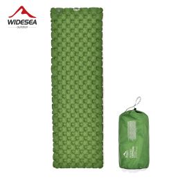 Mobilier Widesea Camping matelas simple Iatable matelas de couchage extérieur lit ultraléger tapis d'air de plage tente pliante coussin de voyage