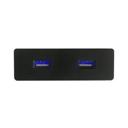 Meubels 2 poort USB Desktoplader Ontworpen ingevoegd gemonteerd in desktafel Nachtkaststation Compatibel met slimme telefoon en tabletten 10W Power Hub-adapter