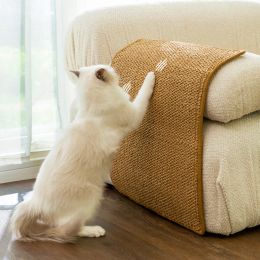 Meubels Cat Scraper Sisal Pad Cat Scratch Board om uw meubels veilig te houden TAFEL BEEN BESCHERMING MAT SOFA BESCHRIJVING KRAETS TAPPET