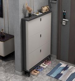 Meubles Italianstyle UltraHin Shoe Cabinet Home Door Largecapity Tipping Bucket Porch Armoret Simple Modern Storage Rangement Rack8922160