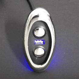 Meubelonderdelen 5-polige stekker 2-knops afstandsbediening Handset met USB-telefoonlading en blauw licht voor elektrische fauteuilbank 240U