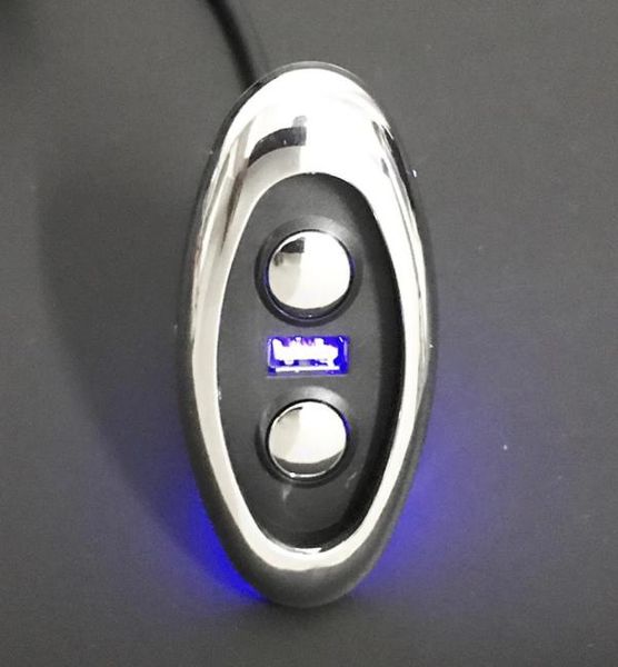 Pièces de meubles 5 Pring Pring 2 Bouton Remote Contrôle de la main avec charge de téléphone USB et lumière bleue pour canapé inclinable électrique 9071439