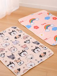 Muebles Mostín de mascotas súper suave y duradero para perros pequeños y medianos Cartoon Cat Matches para perros Durming Mat, lindo sofá de mascotas Cat Ma