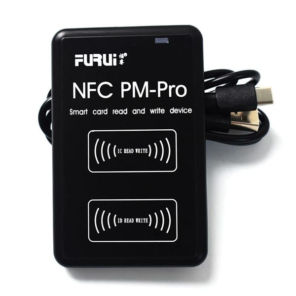 FURUI PM Pro RFID IC ID copieur duplicateur Fob NFC lecteur écrivain crypté programmeur USB UID copie carte étiquette 231226