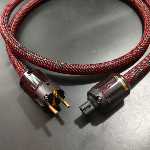 Furutech Nouveau câble de cordon d'alimentation US / EU Pure audiophile