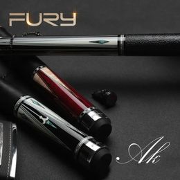 Fury Billard Pool Cue Shaft Maple Shaft AK Series avec boîtier en lin enveloppe Tec Tec Taco de Billar Stick Kit Envoi par fabricant 240328